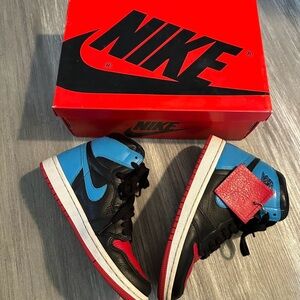 Nike Air Jordan 1 High OG Black Red Blue